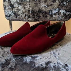 Berne Mev Velvet Slip-ons